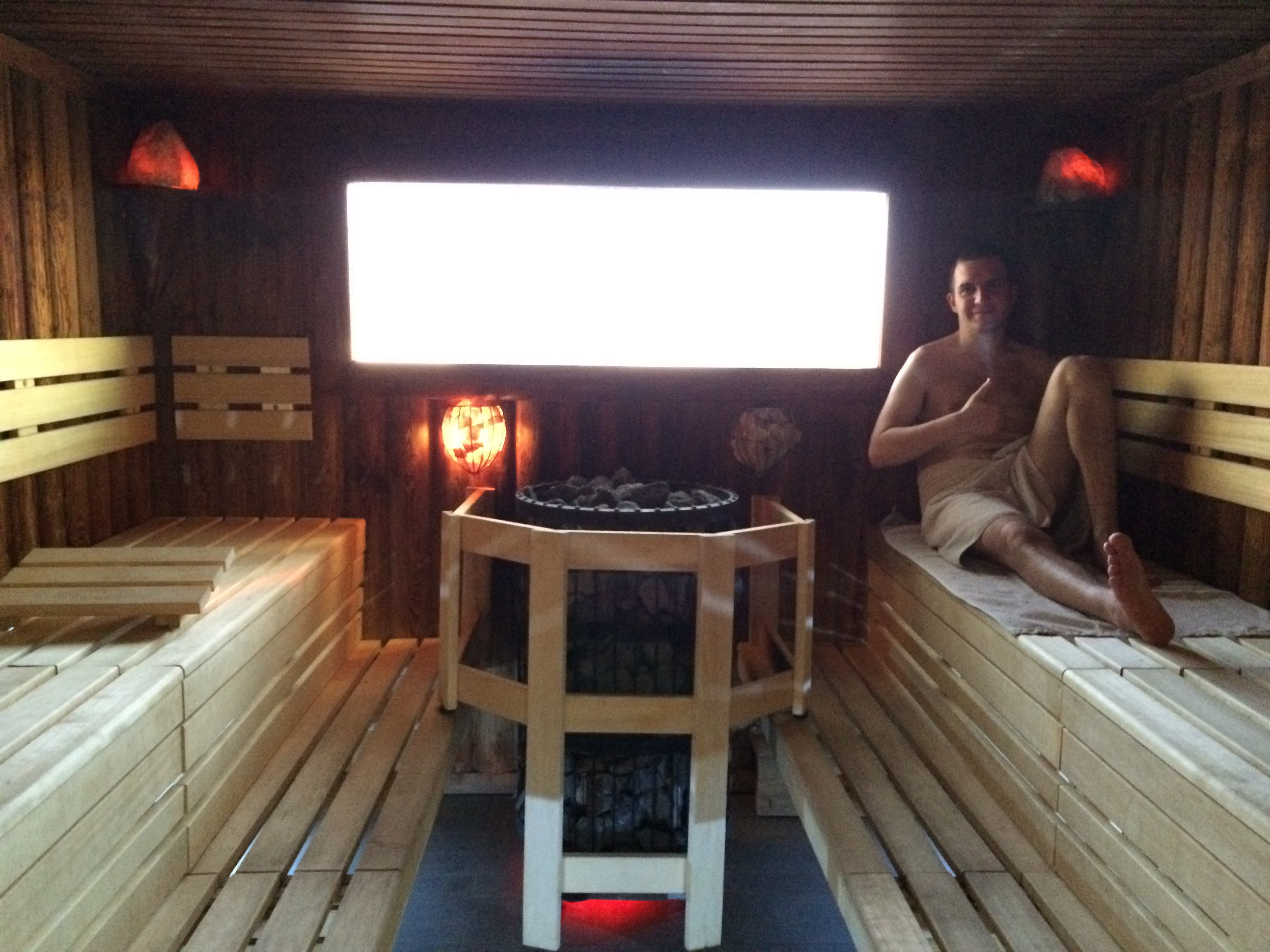 Wellness v Grand Nosalowy dwór - fínska sauna s výhľadom